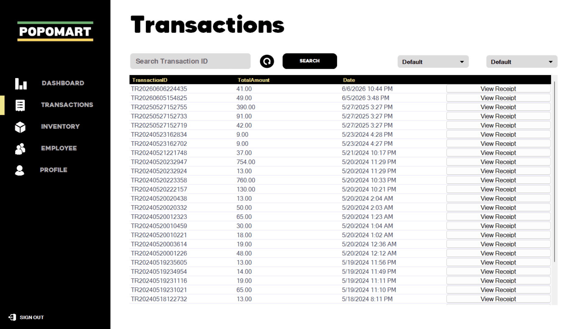 Popomart POS System screenshot 6